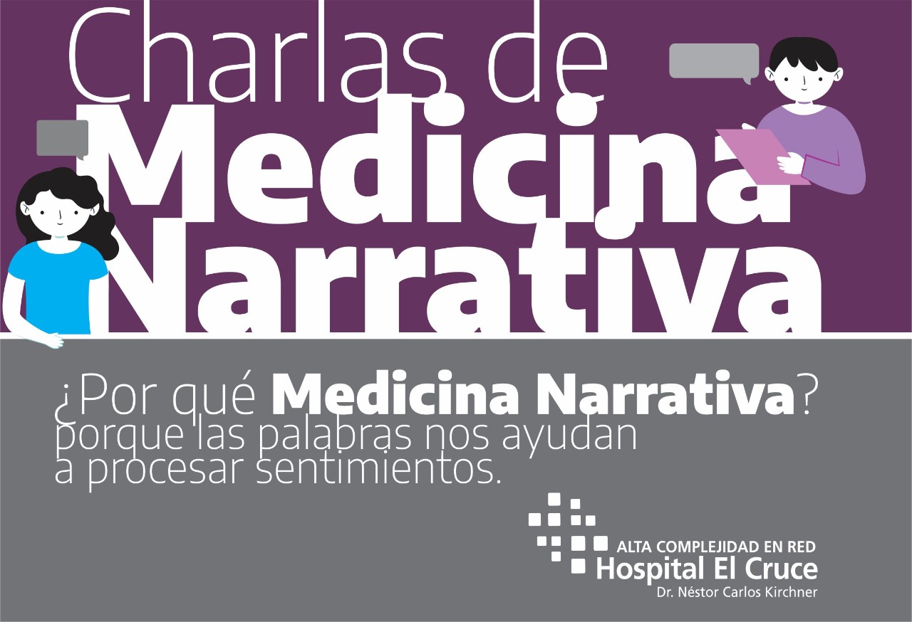 Nuevo horario para los encuentros de Medicina Narrativa, serán a las 14 horas para todo el personal