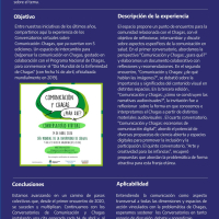 Diálogos virtuales y transdisciplinarios para hablar de comunicación y Chagas