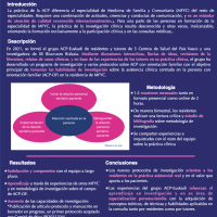 Atención centrada en la persona y con orientación familiar: Programa Docente, Clínico y de Investigación.